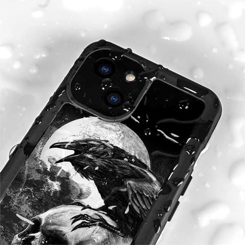 Alchemy Carta Poes Raven iPhone 15 Plus Waterproof Case
